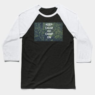 Camping Baseball T-Shirt